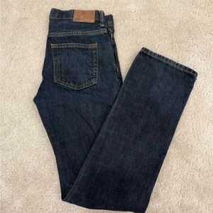 GAP Kids Deep Indigo Straight Jeans sz 16 Slim GUC